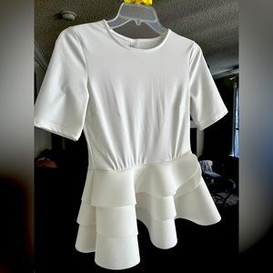 Adorable peplum top